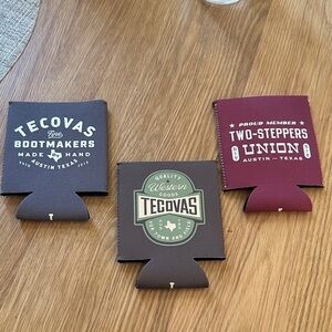 Bundle of Three Tecovas Koozies
